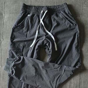 Figs Black Jogger Scrub Pants
